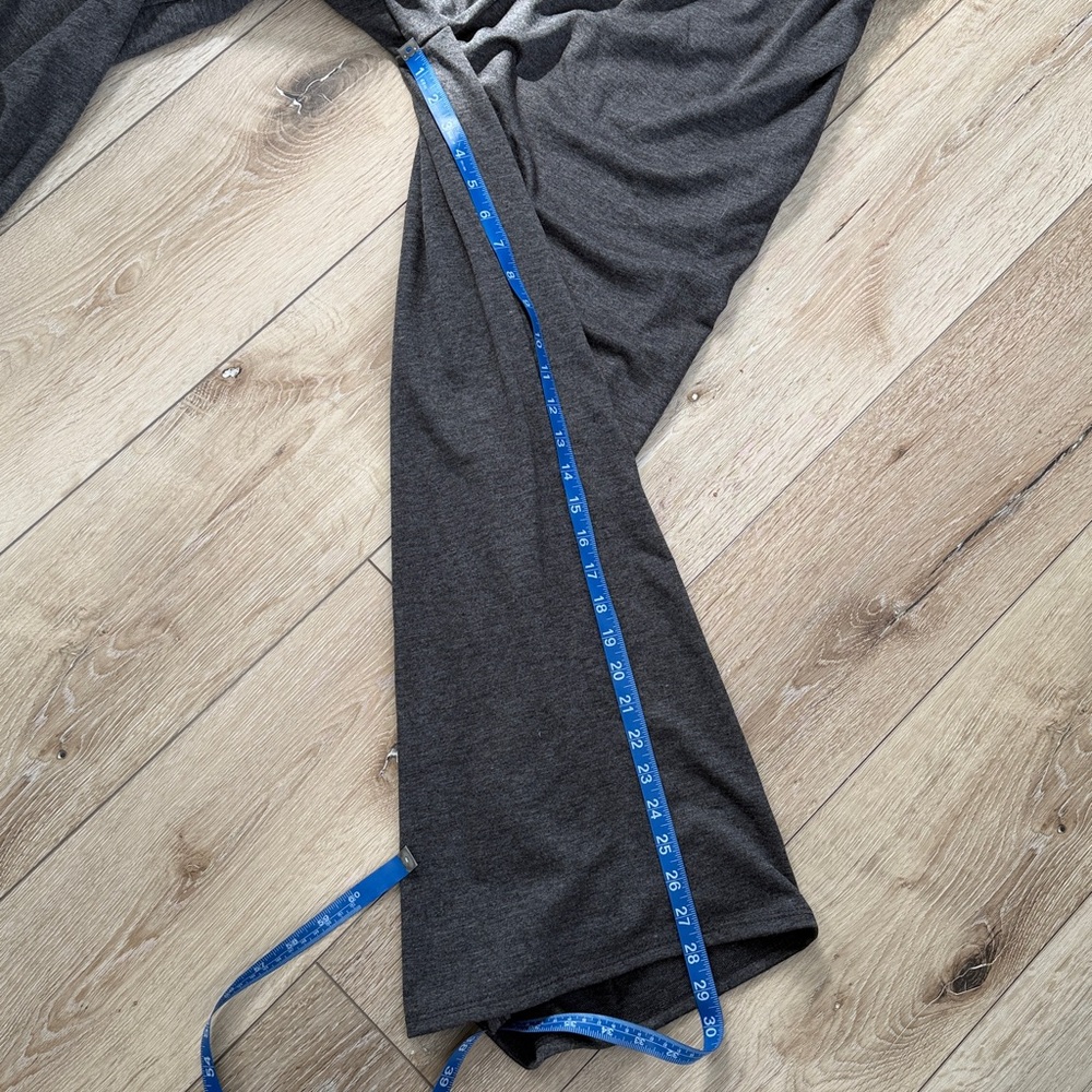 Three Bird Nest Gray Wide Leg Jumpsuit Sleeveless High Neck New - Picture 7 of 9